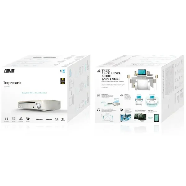 ASUS SBW-S1 Pro Blu-Ray recorder 3D Gold