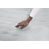 Bestway Fortech Snugable Top Air Mattress Queen with Built-in AC Pump and Antimicrobial Coating 2.03 m x 1.52 m x 36 cm