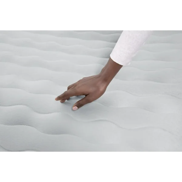 Bestway Fortech Snugable Top Air Mattress Queen with Built-in AC Pump and Antimicrobial Coating 2.03 m x 1.52 m x 36 cm