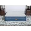Bestway Fortech Snugable Top Air Mattress Queen with Built-in AC Pump and Antimicrobial Coating 2.03 m x 1.52 m x 36 cm