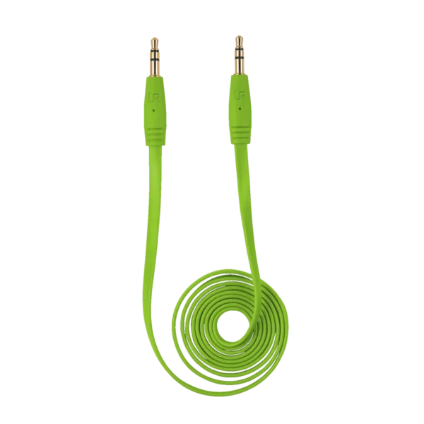 Trust Flat audio cable 1 m 3.5mm Green