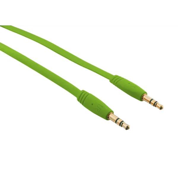 Trust Flat audio cable 1 m 3.5mm Green