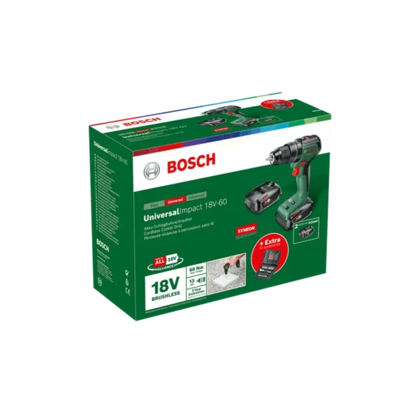 Bosch 0 603 9D7 106 drill 1900 RPM Keyless 1.3 kg Black, Green