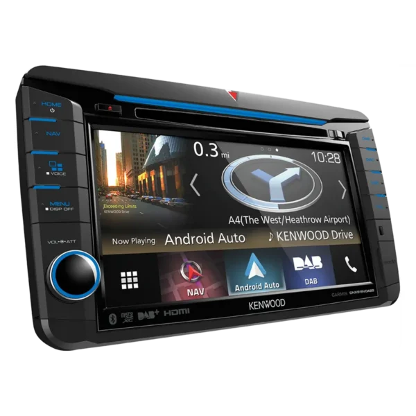 Kenwood DNX518VDABS car media receiver Black 200 W Bluetooth