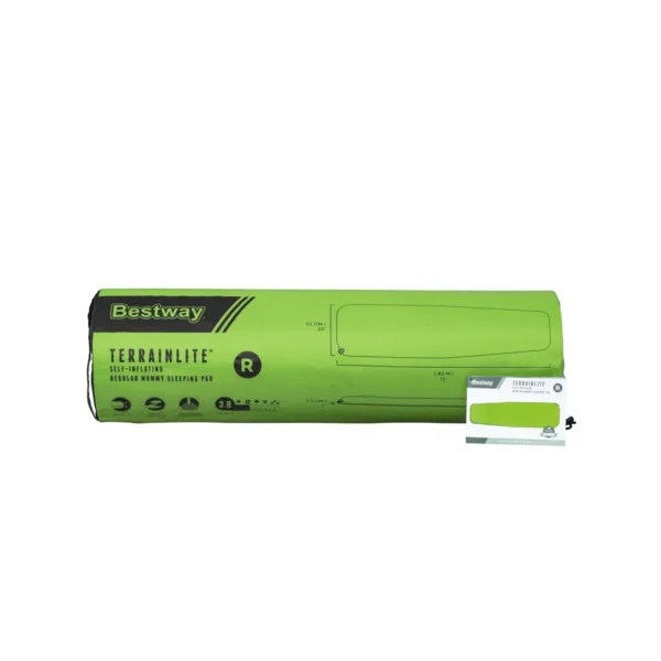 Bestway TerrainLite Self-Inflating Regular Mummy Sleeping Air Pad