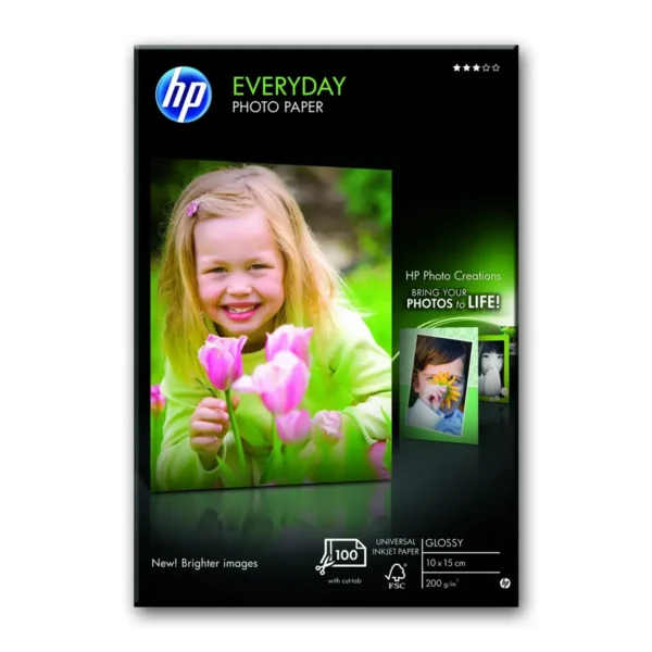 HP Q5441A photo paper Black, Blue, White