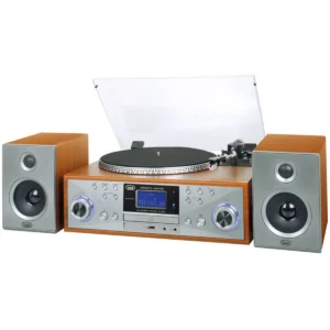 Trevi TT 1100 E Belt-drive audio turntable Wood