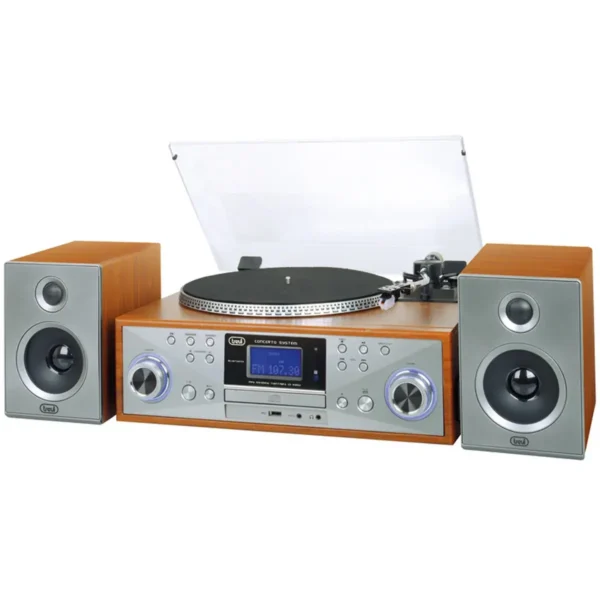 Trevi TT 1100 E Belt-drive audio turntable Wood