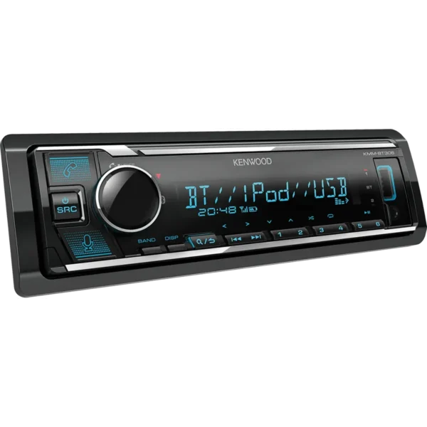 Kenwood KMM-BT306 car media receiver Black 200 W Bluetooth