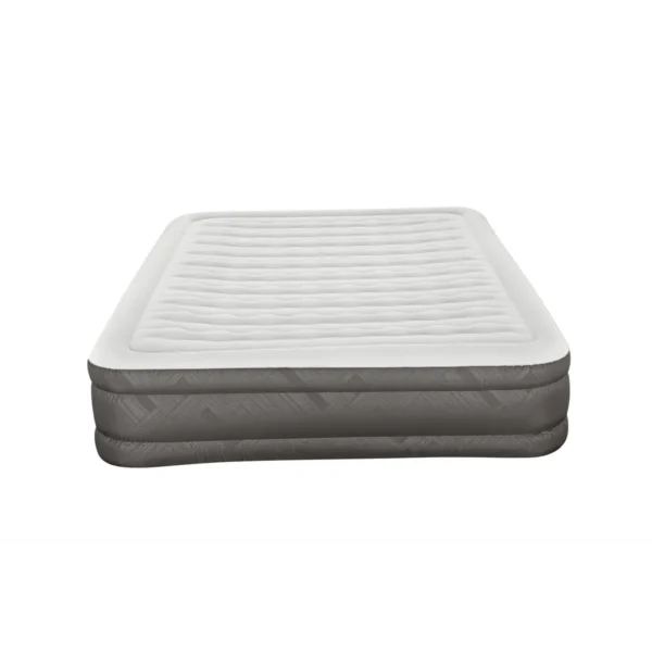 Bestway Fortech Air Mattress Queen with Built-in AC Pump and Antimicrobial Coating 2.03 m x 1.52 m x 36 cm