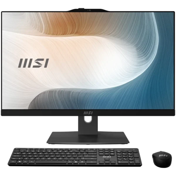 MSI Modern AM242TP 12M-451US Intel® Core™ i7 i7-1260P 60.5 cm (23.8″) 1920 x 1080 pixels Touchscreen All-in-One PC 16 GB DDR4-SDRAM 2 TB HDD+SSD Windows 11 Home Wi-Fi 6E (802.11ax) Black