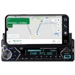 Trevi 160W DAB FM CAR RADIO SUPPORT SMARTPHONE 7″ WIRELESS USB MICRO SD SCD 5753 DAB