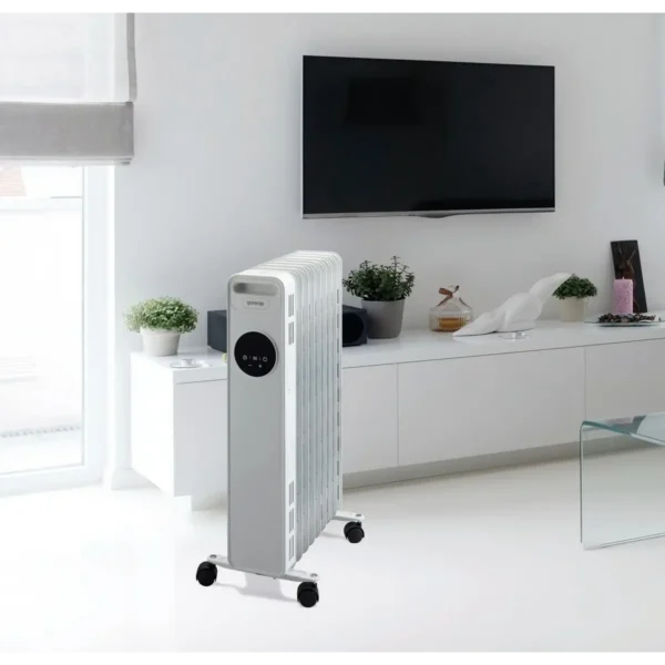 Gorenje OR2000E electric space heater Indoor White 2000 W Oil electric space heater