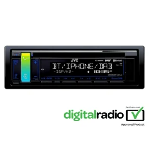 JVC KD-DB98BT Black 22 W Bluetooth