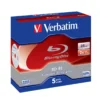 Verbatim 43615 blank Blu-Ray disc BD-RE 25 GB 5 pc(s)