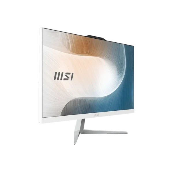 MSI Modern AM242 12M-637IT Intel® Core™ i5 i5-1235U 60.5 cm (23.8″) 1920 x 1080 pixels All-in-One PC 8 GB DDR4-SDRAM 512 GB SSD Windows 11 Pro Wi-Fi 6 (802.11ax) White