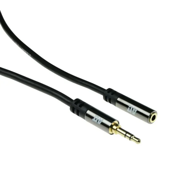 ACT AK6256 audio cable 10 m 3.5mm Black
