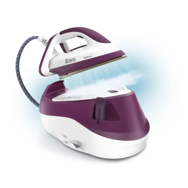 Tefal Optimo GV4630 2200 W 0.7 L Ceramic soleplate Burgundy, White