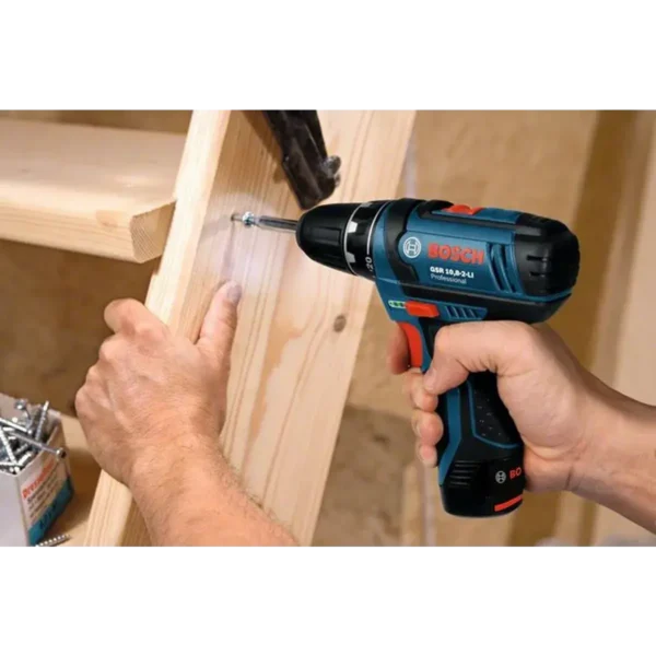 Bosch GSR 10,8-2-LI Keyless 950 g Black, Blue