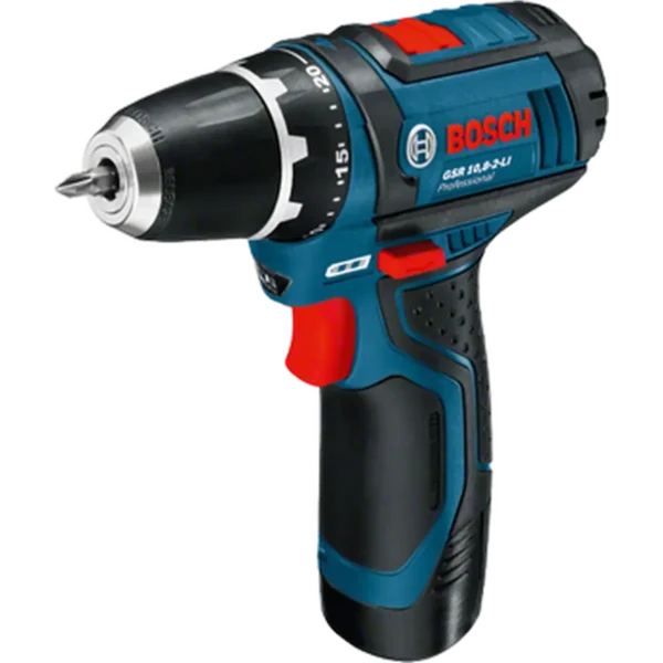 Bosch GSR 10,8-2-LI Keyless 950 g Black, Blue