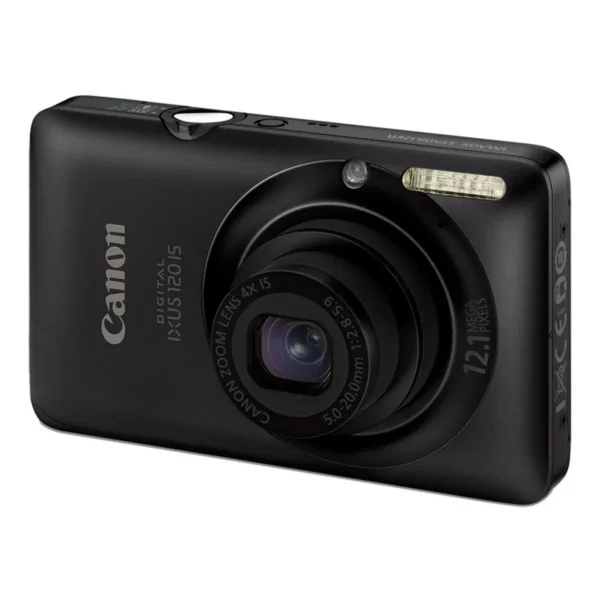 Canon Digital IXUS 120 IS 1/2.3″ Compact camera 12 MP CCD 4000 x 3000 pixels Black