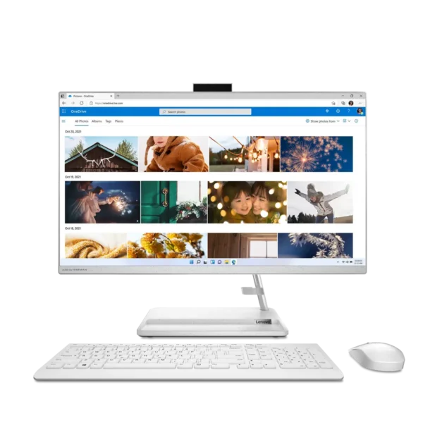 Lenovo IdeaCentre AIO 3 27IAP7 Intel® Core™ i5 i5-12450H 68.6 cm (27″) 1920 x 1080 pixels All-in-One PC 16 GB DDR4-SDRAM 1 TB SSD Windows 11 Home Wi-Fi 5 (802.11ac) White