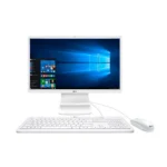 LG V series 24V360-L.AR3WB All-in-One PC/workstation Intel® Pentium® N3700 60.5 cm (23.8″) 1920 x 1080 pixels 4 GB DDR3L-SDRAM 500 GB HDD Windows 10 Home Wi-Fi 5 (802.11ac) White
