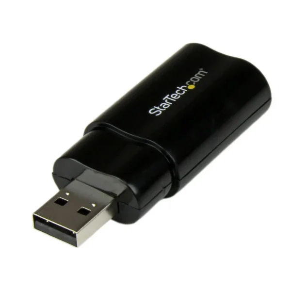 StarTech.com USB Stereo Audio Adapter External Sound Card