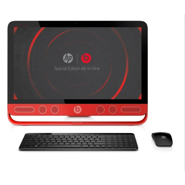 HP ENVY Beats 23-n205na Intel® Core™ i5 i5-4460T 58.4 cm (23″) 1920 x 1080 pixels Touchscreen All-in-One PC 8 GB DDR3L-SDRAM 1 TB HDD Windows 8.1 Black, Red