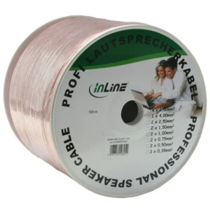 InLine 98450C audio cable 50 m Transparent