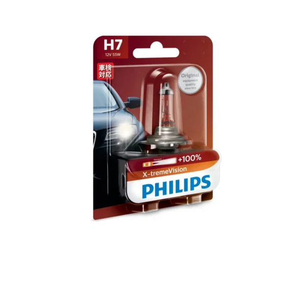 Philips X-tremeVision Type of lamp: H7 Pack of: 1 car headlight bulb