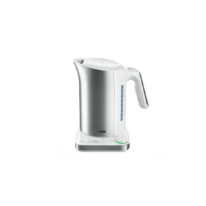 Braun WK 5115 electric kettle 1.7 L 3000 W Silver, White
