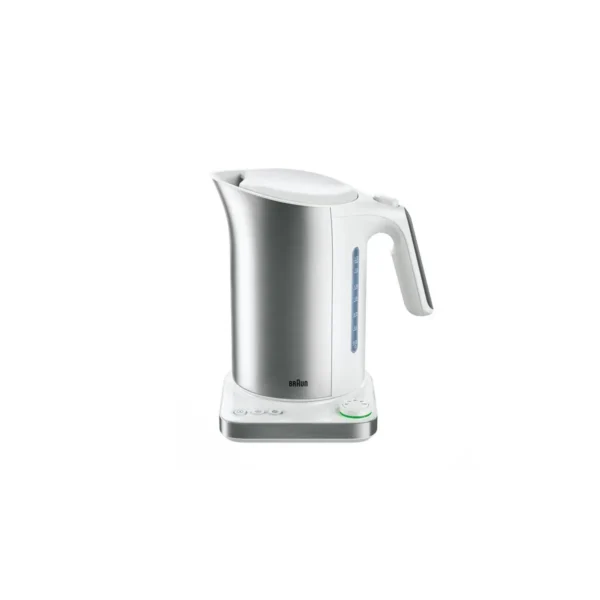 Braun WK 5115 electric kettle 1.7 L 3000 W Silver, White