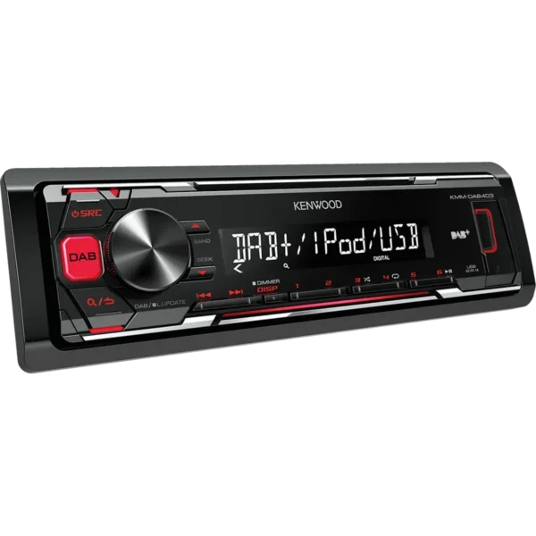 Kenwood KMM-DAB403 Black 200 W
