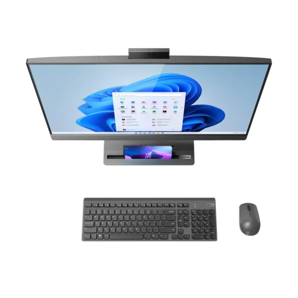 Lenovo IdeaCentre AIO 5 27IAH7 Intel® Core™ i7 i7-13700H 68.6 cm (27″) 2560 x 1440 pixels All-in-One PC 32 GB DDR5-SDRAM 1 TB SSD Windows 11 Home Wi-Fi 6 (802.11ax) Grey