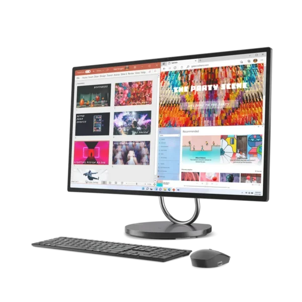 Lenovo Yoga AIO 9 32IRH8 Intel® Core™ i9 i9-13900H 80 cm (31.5″) 3840 x 2160 pixels All-in-One PC 32 GB LPDDR5-SDRAM 1 TB SSD NVIDIA GeForce RTX 4050 Windows 11 Home Wi-Fi 6E (802.11ax) Grey