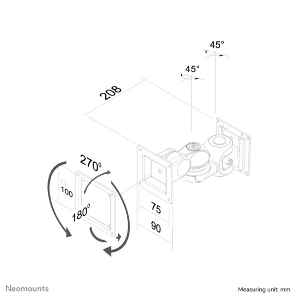 Neomounts tv wall mount