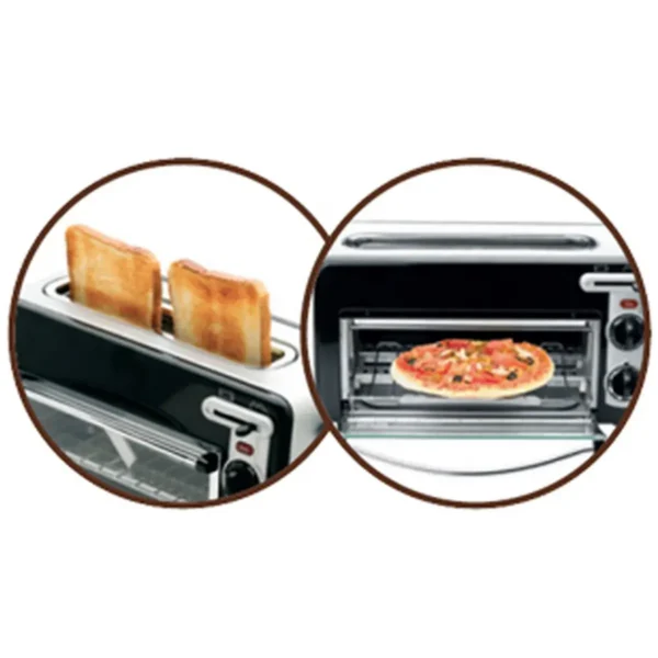 Tefal TL6008 2 slice(s) 1300 W Aluminium, Black