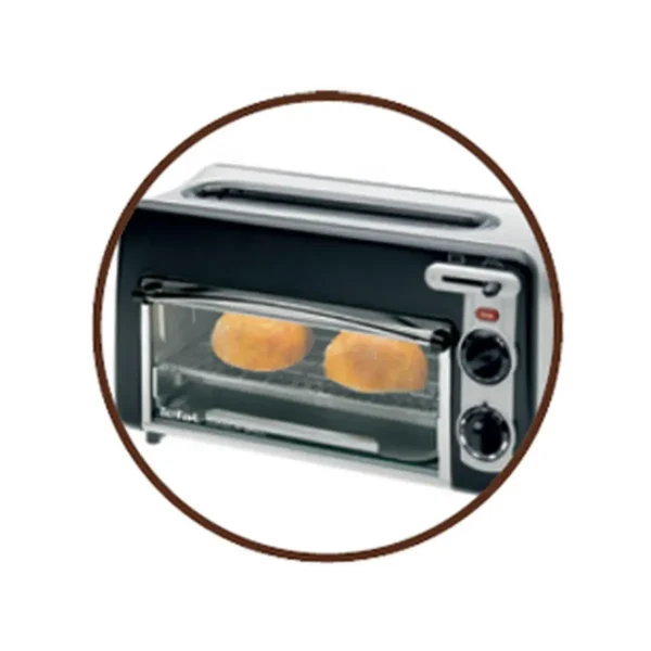 Tefal TL6008 2 slice(s) 1300 W Aluminium, Black