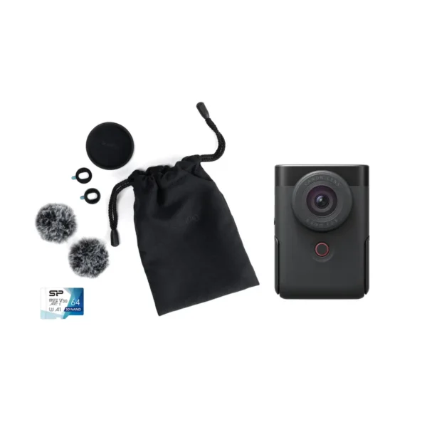 Canon PowerShot V10 Vlogging Starter Kit 1″ Compact camera 20 MP CMOS 5472 x 3648 pixels Black