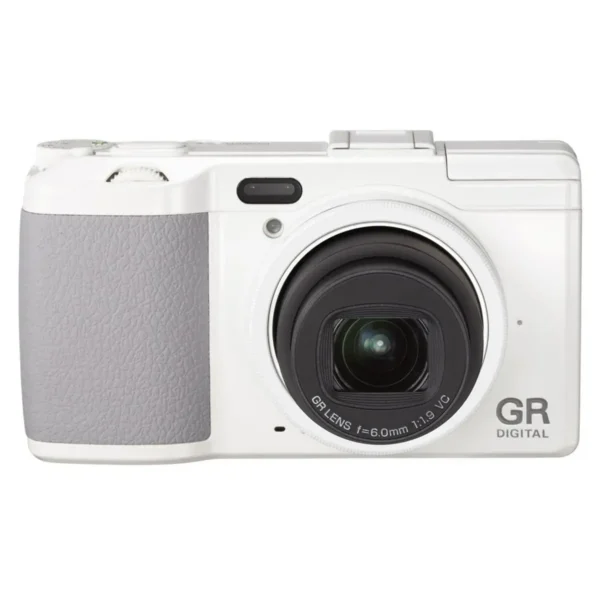 Ricoh GR DIGITAL IV 1/1.7″ Compact camera 10 MP CCD 3648 x 2736 pixels White