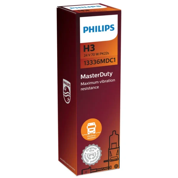 Philips MasterDuty 13336MDC1 24 V headlight bulb