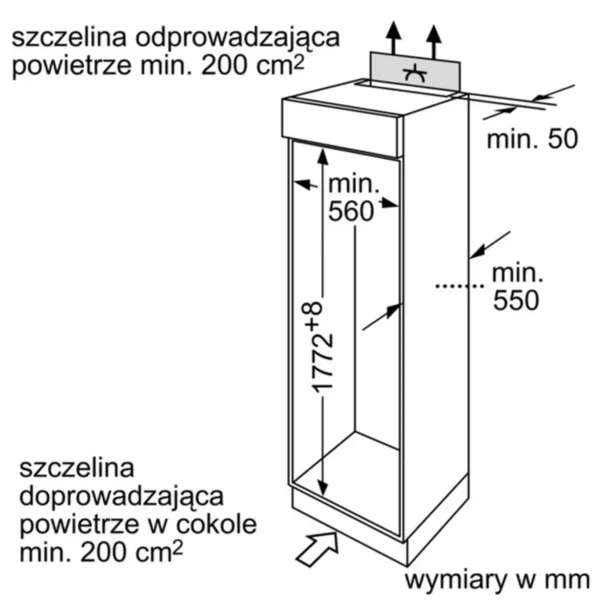 Siemens KI38VA51PL fridge-freezer Built-in 276 L