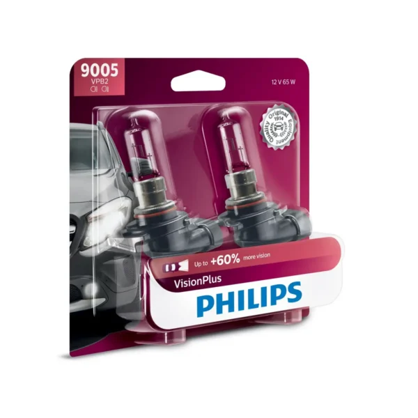 Philips VisionPlus 9005VPB2 car light bulb 65 W Halogen