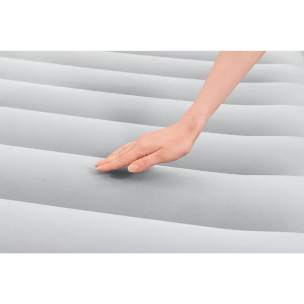 Bestway Tritech Air Mattress Queen with Built-in AC Pump and Antimicrobial Coating 2.03 m x 1.52 m x 61 cm