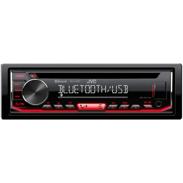 JVC KD-T702BT 1-DIN CD Receiver