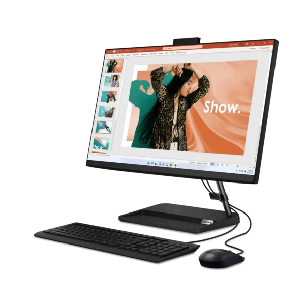 Lenovo IdeaCentre 3 Intel® Core™ i7 i7-1260P 60.5 cm (23.8″) 1920 x 1080 pixels All-in-One PC 16 GB DDR4-SDRAM 1 TB SSD Windows 11 Home Wi-Fi 6 (802.11ax) Black