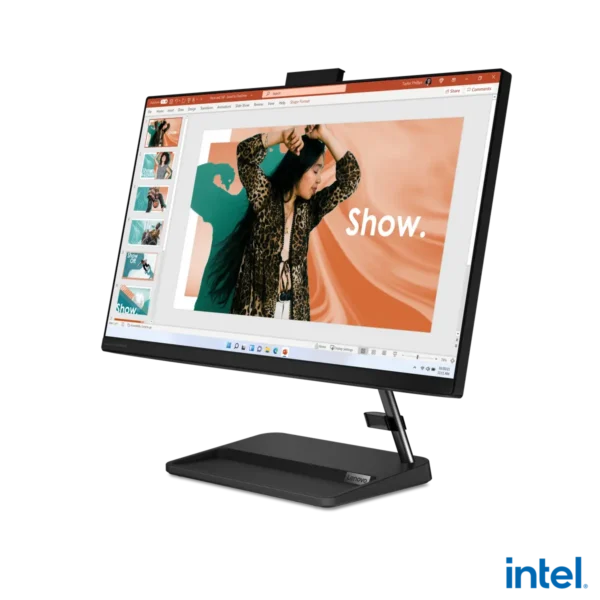 Lenovo IdeaCentre 3 Intel® Core™ i7 i7-1260P 60.5 cm (23.8″) 1920 x 1080 pixels All-in-One PC 16 GB DDR4-SDRAM 1 TB SSD Windows 11 Home Wi-Fi 6 (802.11ax) Black