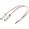 Sandberg Headset converter Dual-Single