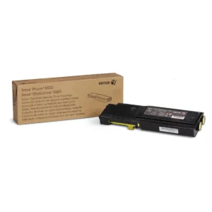 Xerox Genuine Phaser™ 6600, WorkCentre™ 6605 Yellow Standard capacity Toner Cartridge (2000 Pages) – 106R02247